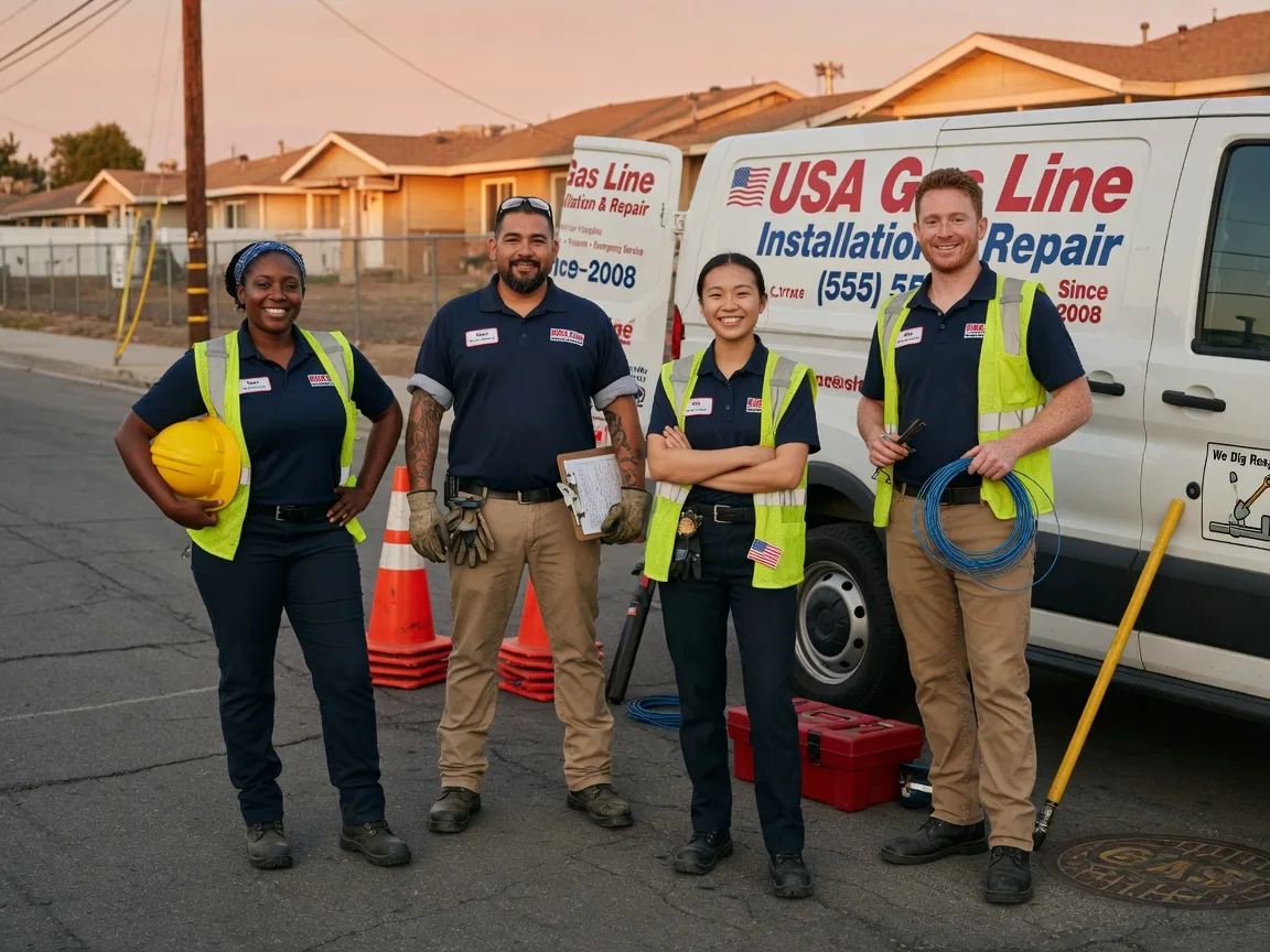Gas Line Installation company in Strawberry Plains, TN
